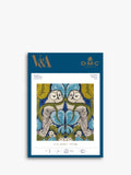 Owl Tapestry Kit with Fabric, Threads, and Needle