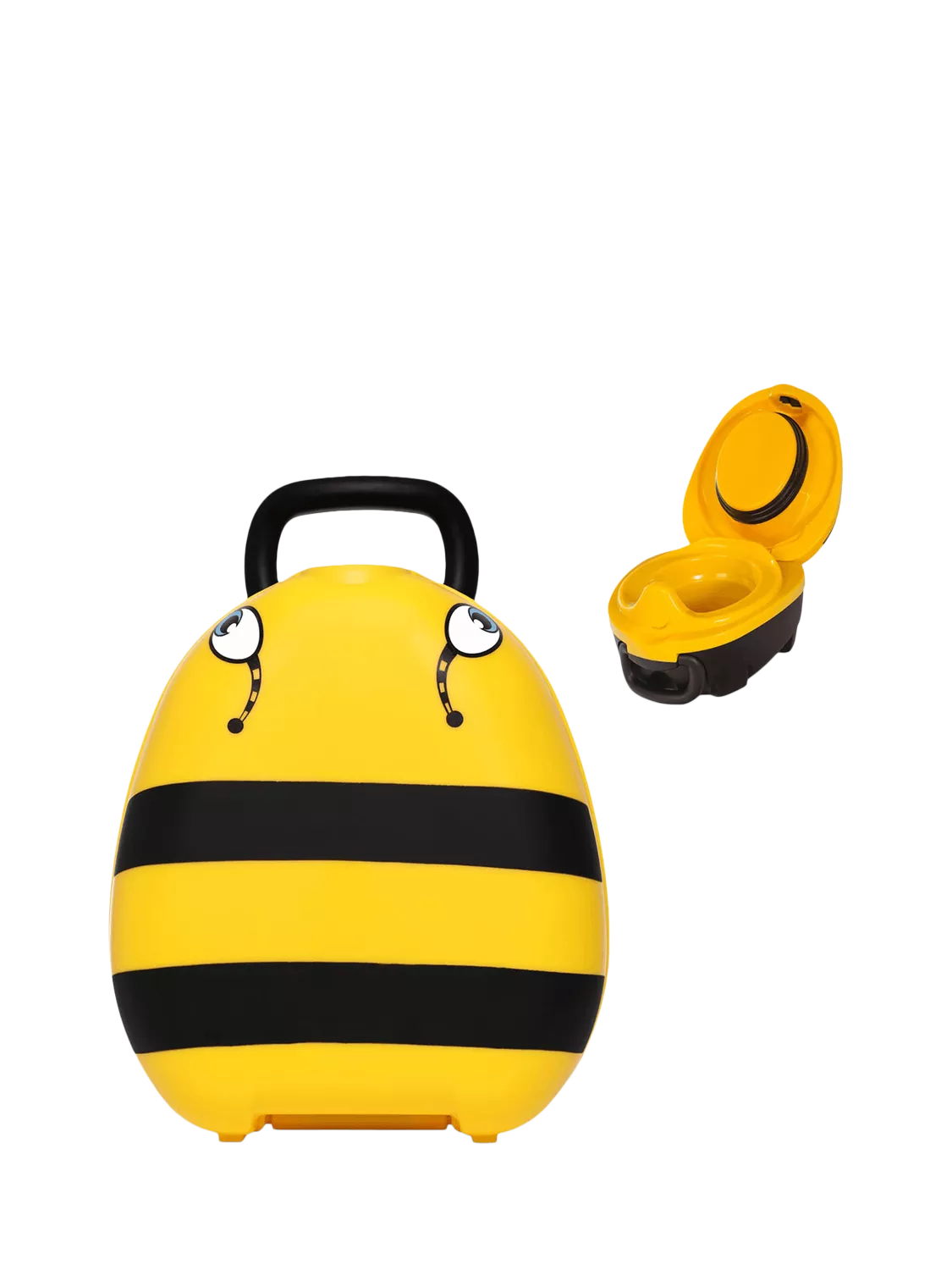 My Carry Potty travel potty Bee variant, imported from the UK