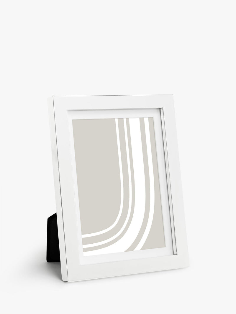 John Lewis silver plated box photo frame, UK version