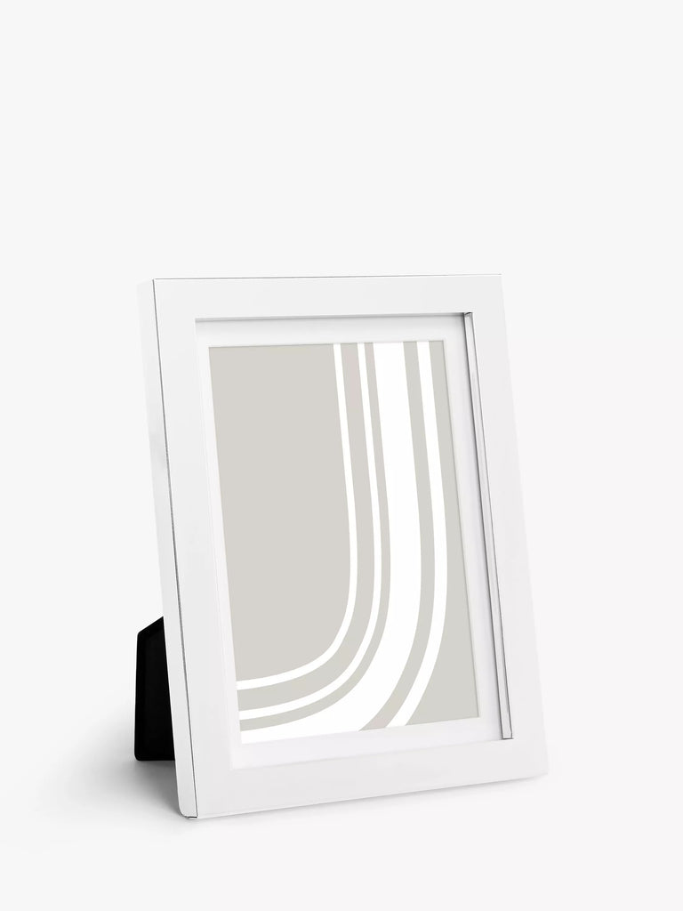 John Lewis Box Photo Frame, Silver Plated