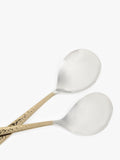 John Lewis Kainoosh serving spoons gold finish, imported from the UK