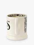 Emma Bridgewater Black Toast Mr and Mrs mugs 300ml - British product