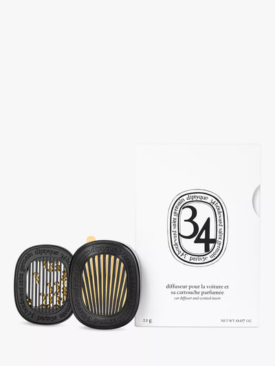 John Lewis Diptyque Car Diffuser 34 Boulevard Germain Car Air Freshener 2.1g- Buy online at McGrocer