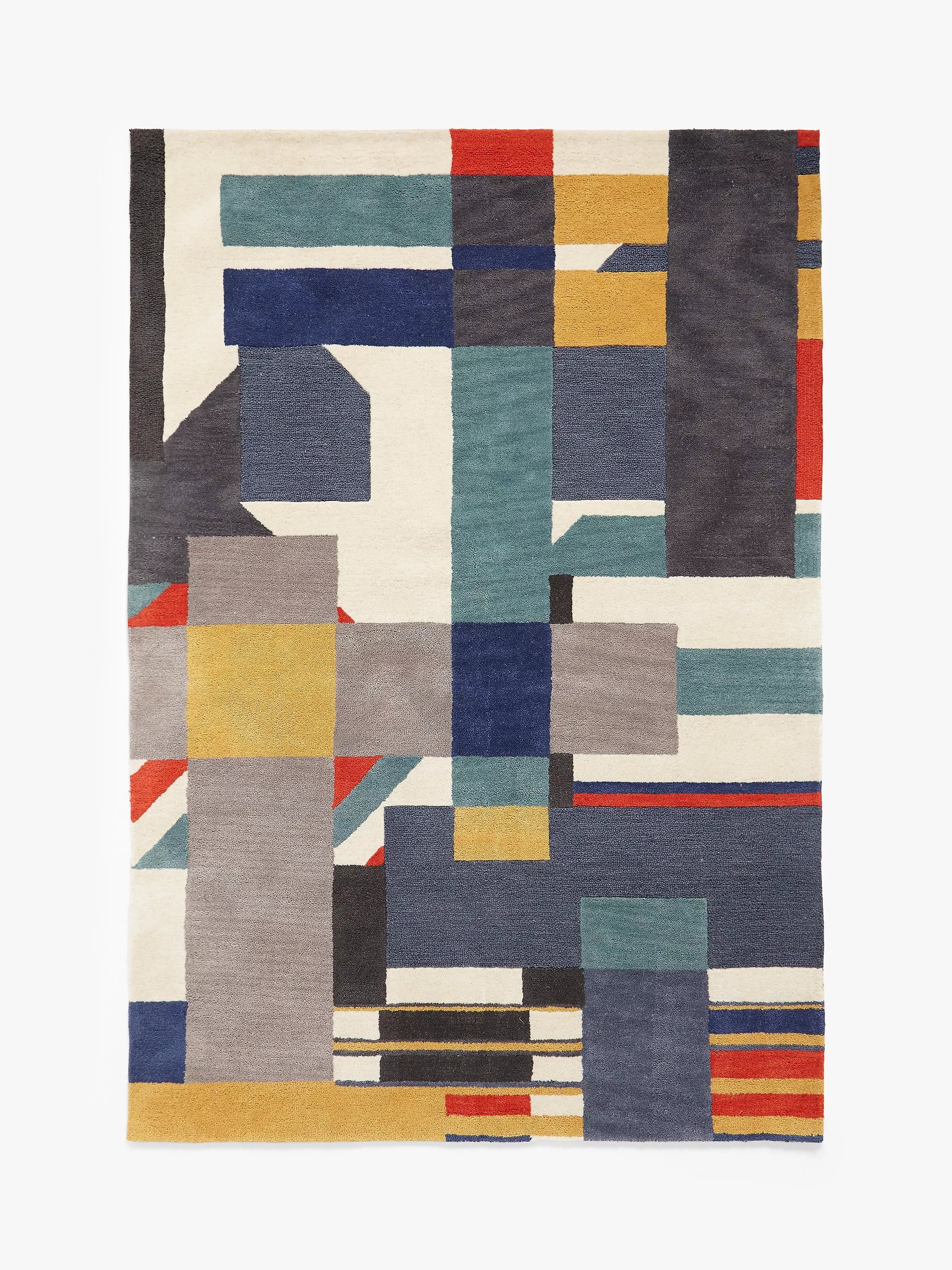 John Lewis Kastrup Rug - Red/Multi L180 x W120cm