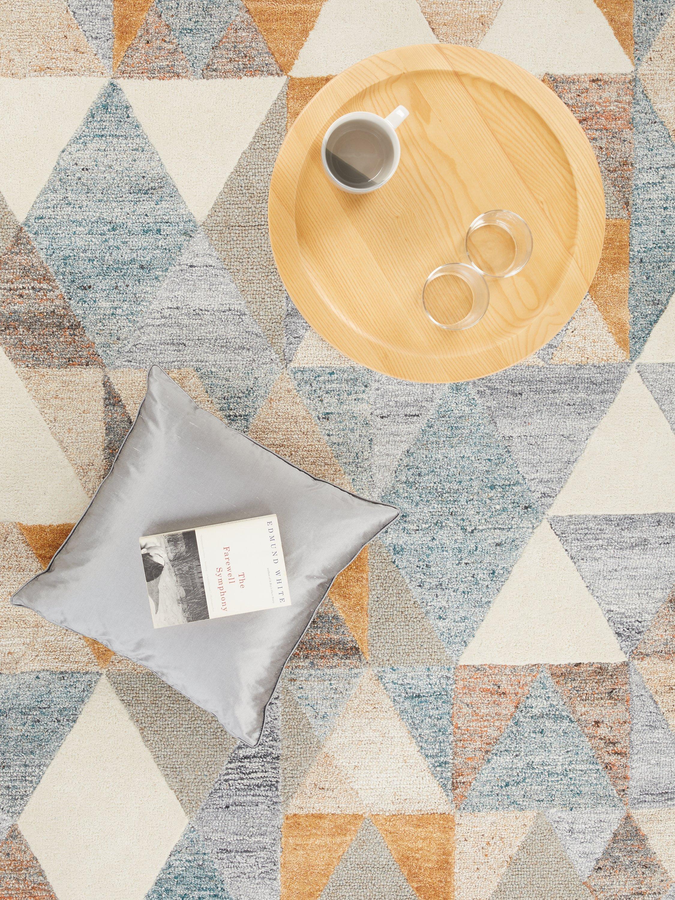 John Lewis Prism hand tufted rug natural, UK version