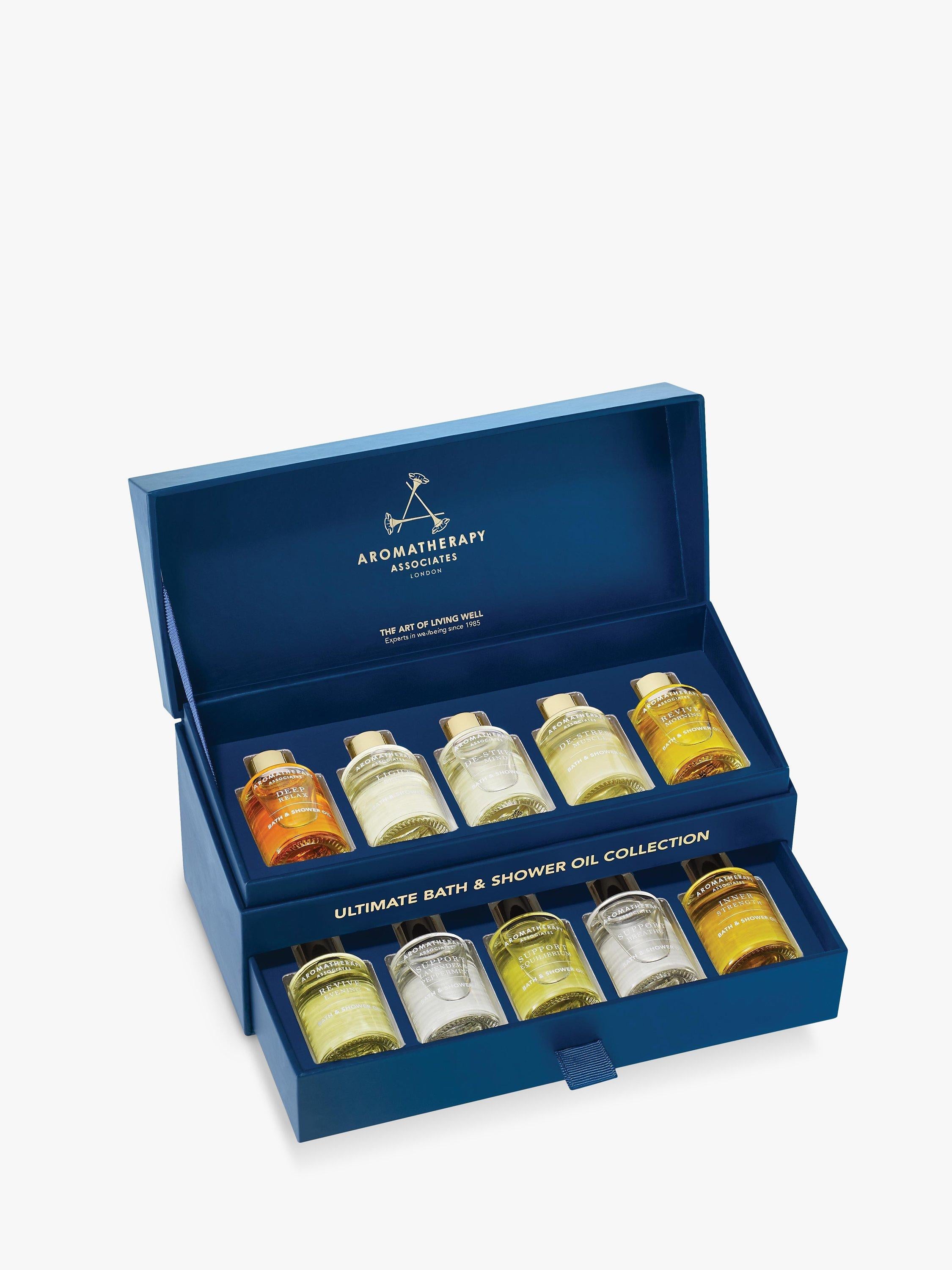 Aromatherapy Associates bath and shower oil collection 10 x 9ml - British product