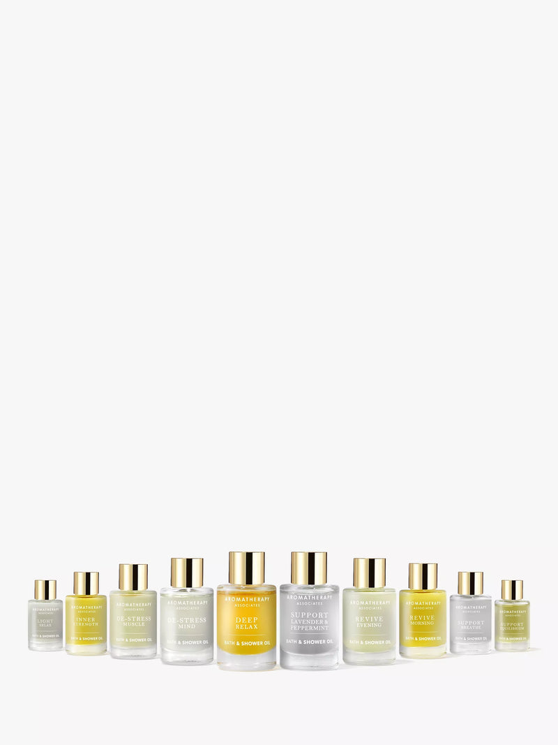 Aromatherapy Associates bath and shower oil collection 10 x 9ml - British product