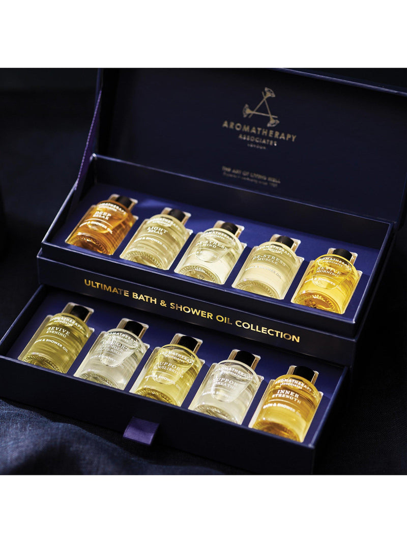 Aromatherapy Associates bath and shower oil collection 10 x 9ml - British product