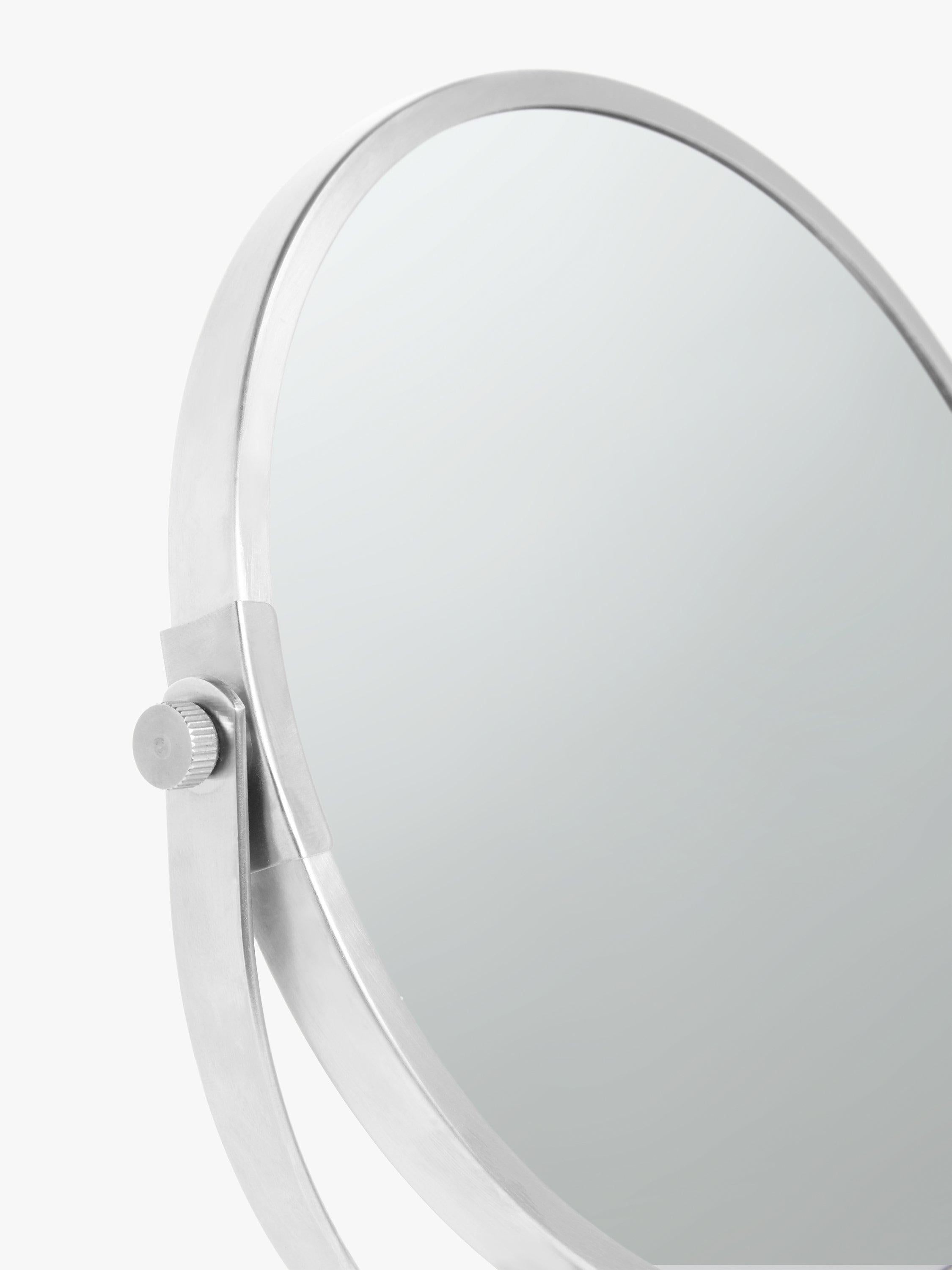 John Lewis Project Curve pedestal mirror H34xW21xD10cm, imported from the UK