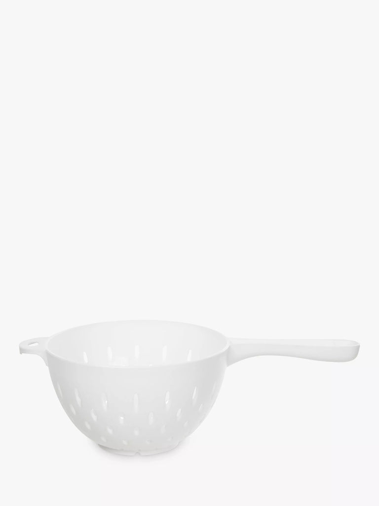 John Lewis ANYDAY Plastic Colander, 20cm, White