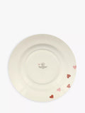 Emma Bridgewater pink hearts dinner plate 27cm, UK version