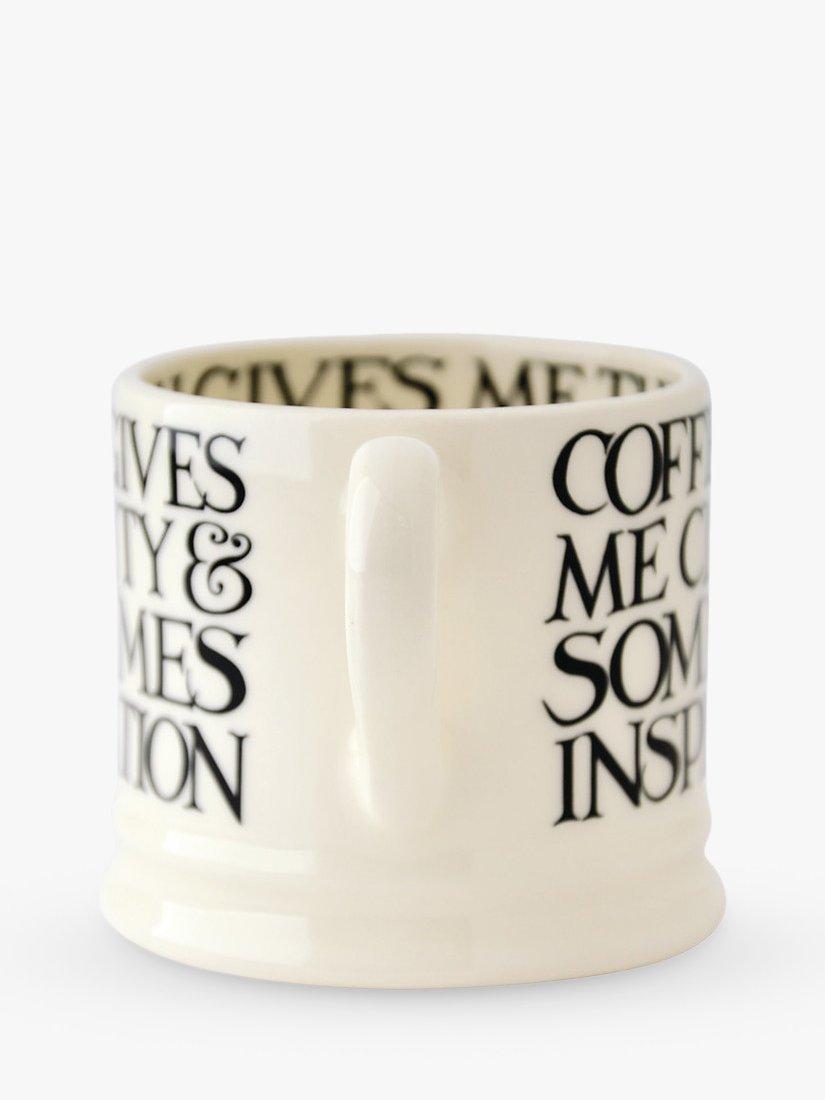 Emma Bridgewater Black Toast small mug 175ml, imported from the UK
