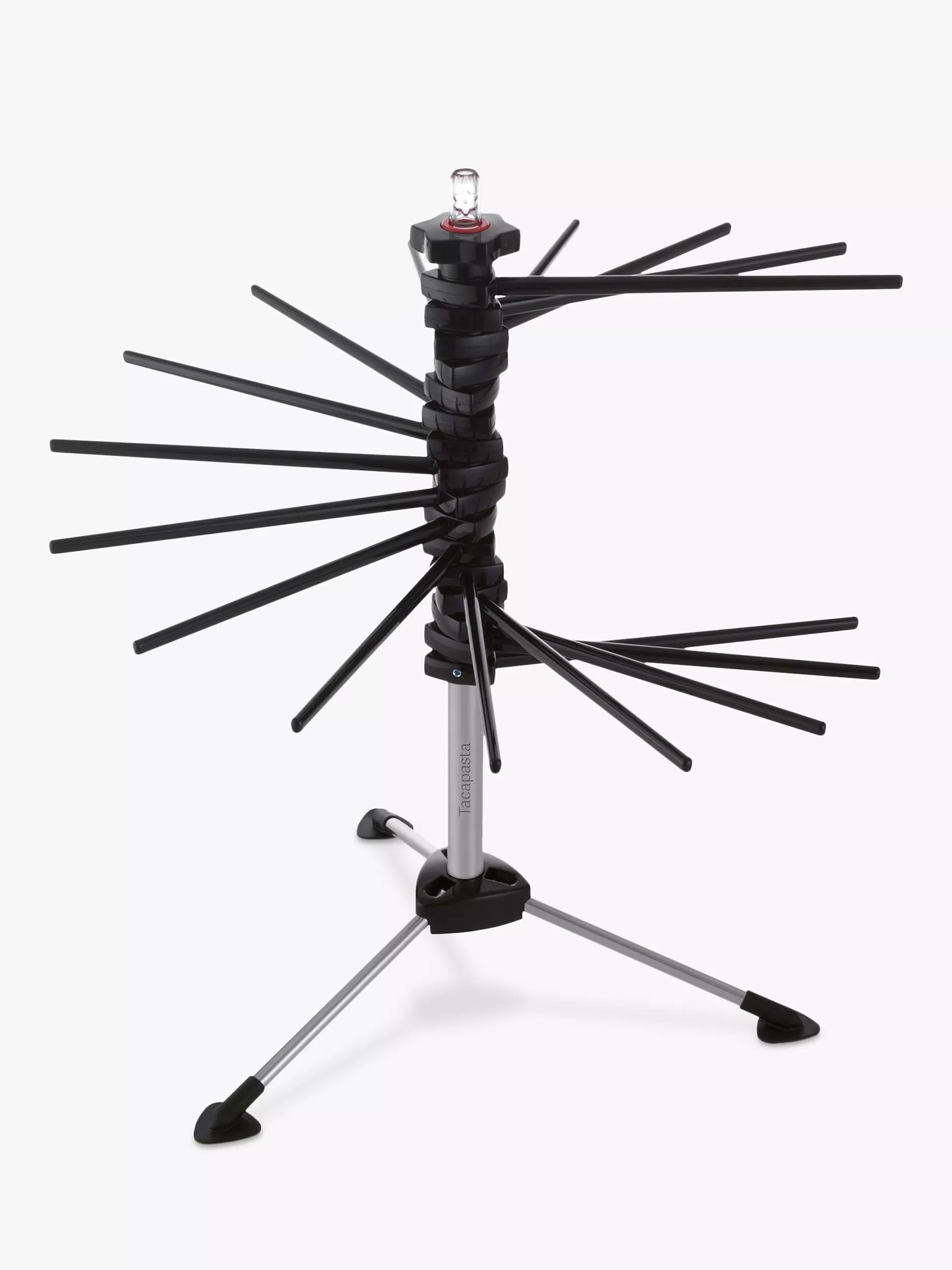 Marcato Tacapasta black pasta drying rack 2kg capacity - British product