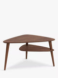 John Lewis Grayson coffee table with oak veneer and floating shelf, imported from the UK