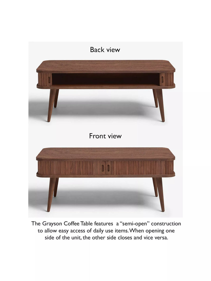 John Lewis Grayson Storage Coffee Table - British product