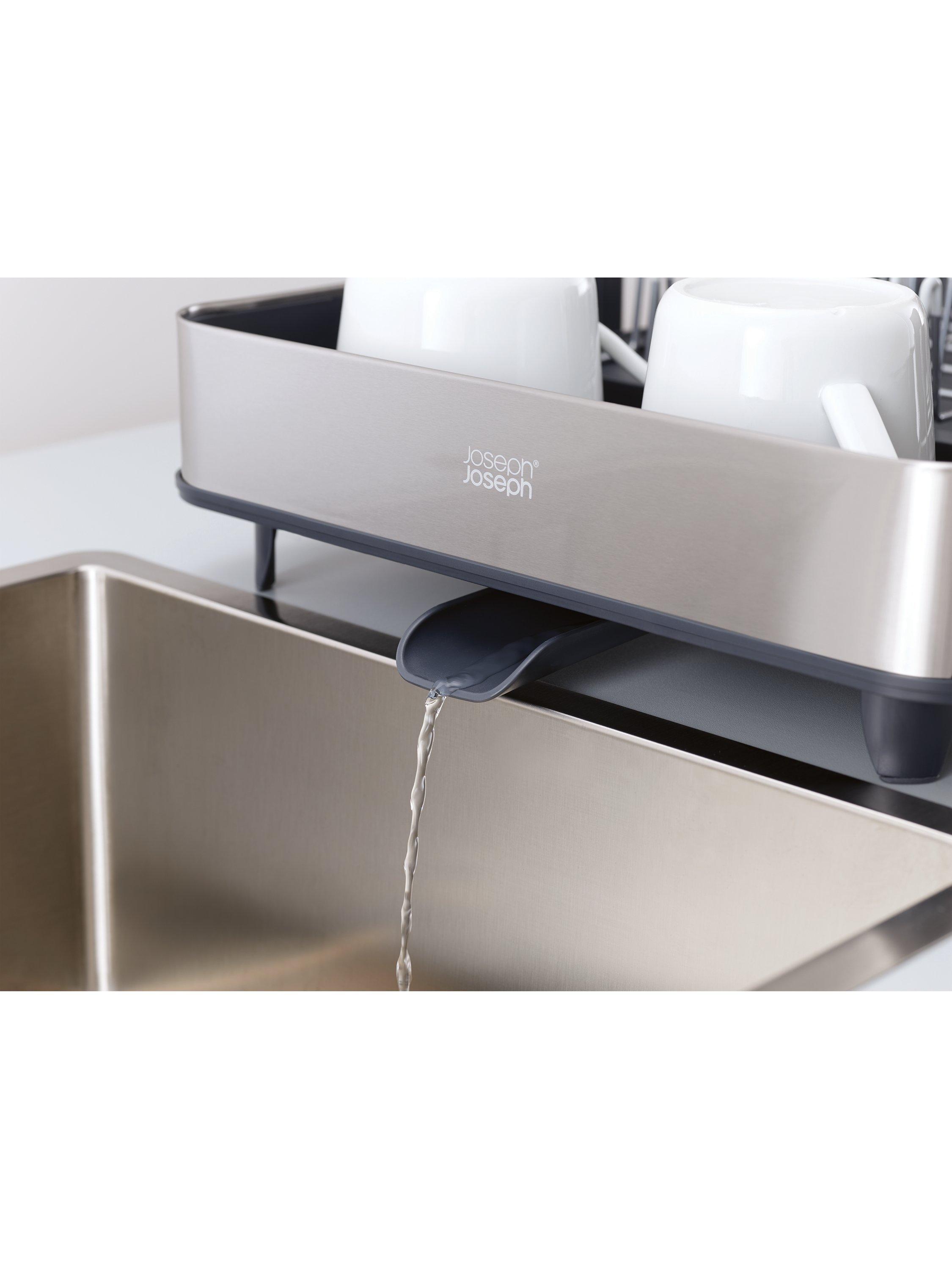 Joseph Joseph Extend stainless steel dish drainer, imported from the UK