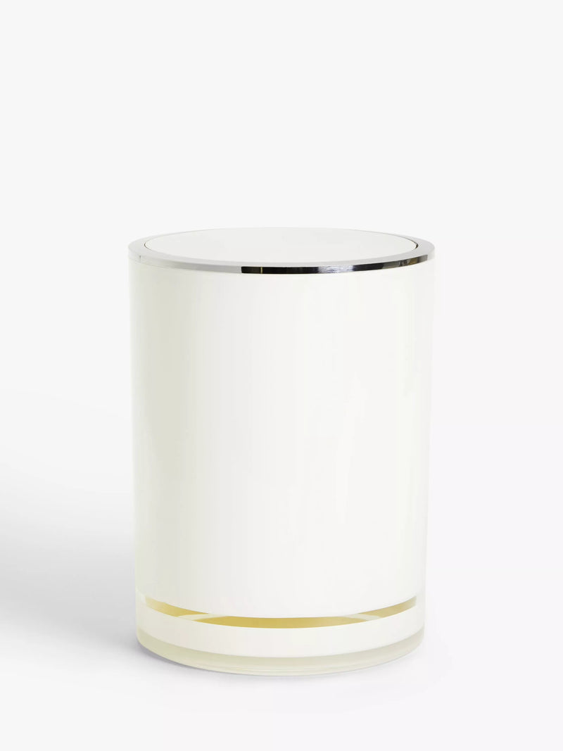 John Lewis Block Stripe bathroom bin, UK version