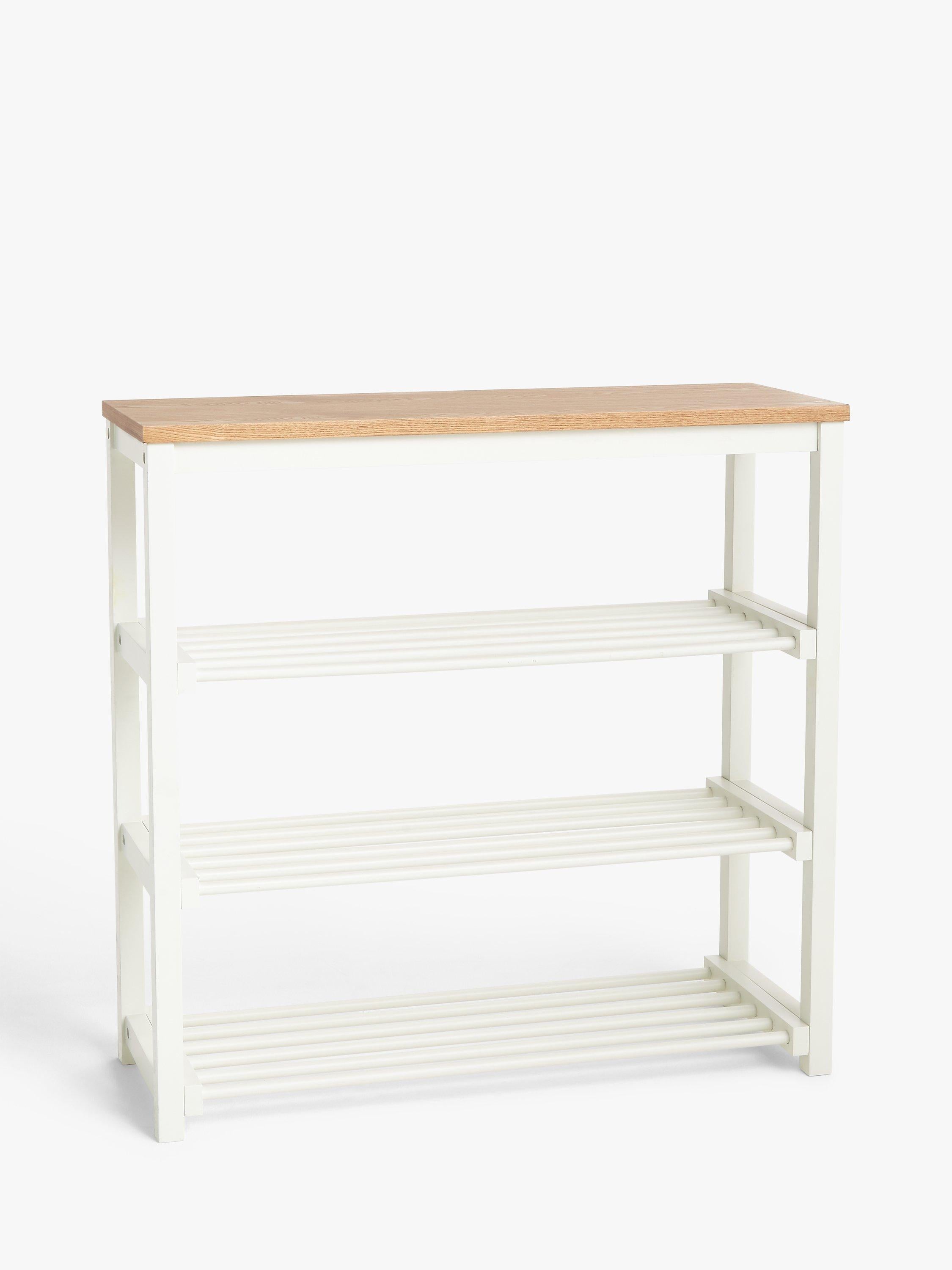 John Lewis Modern Country 4 tier shoe rack - British product