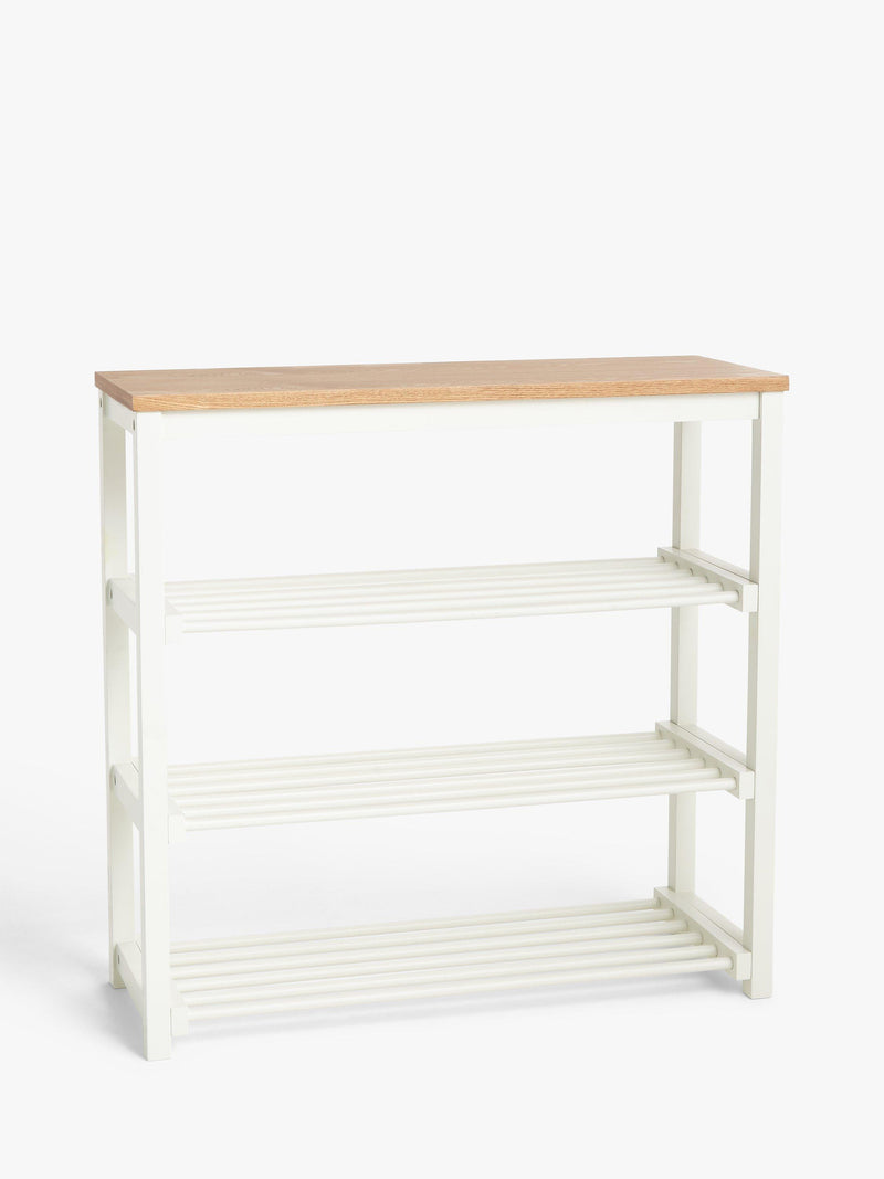 John Lewis Modern Country 4 tier shoe rack - British product