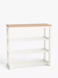 John Lewis Modern Country 4 Tier Shoe Rack