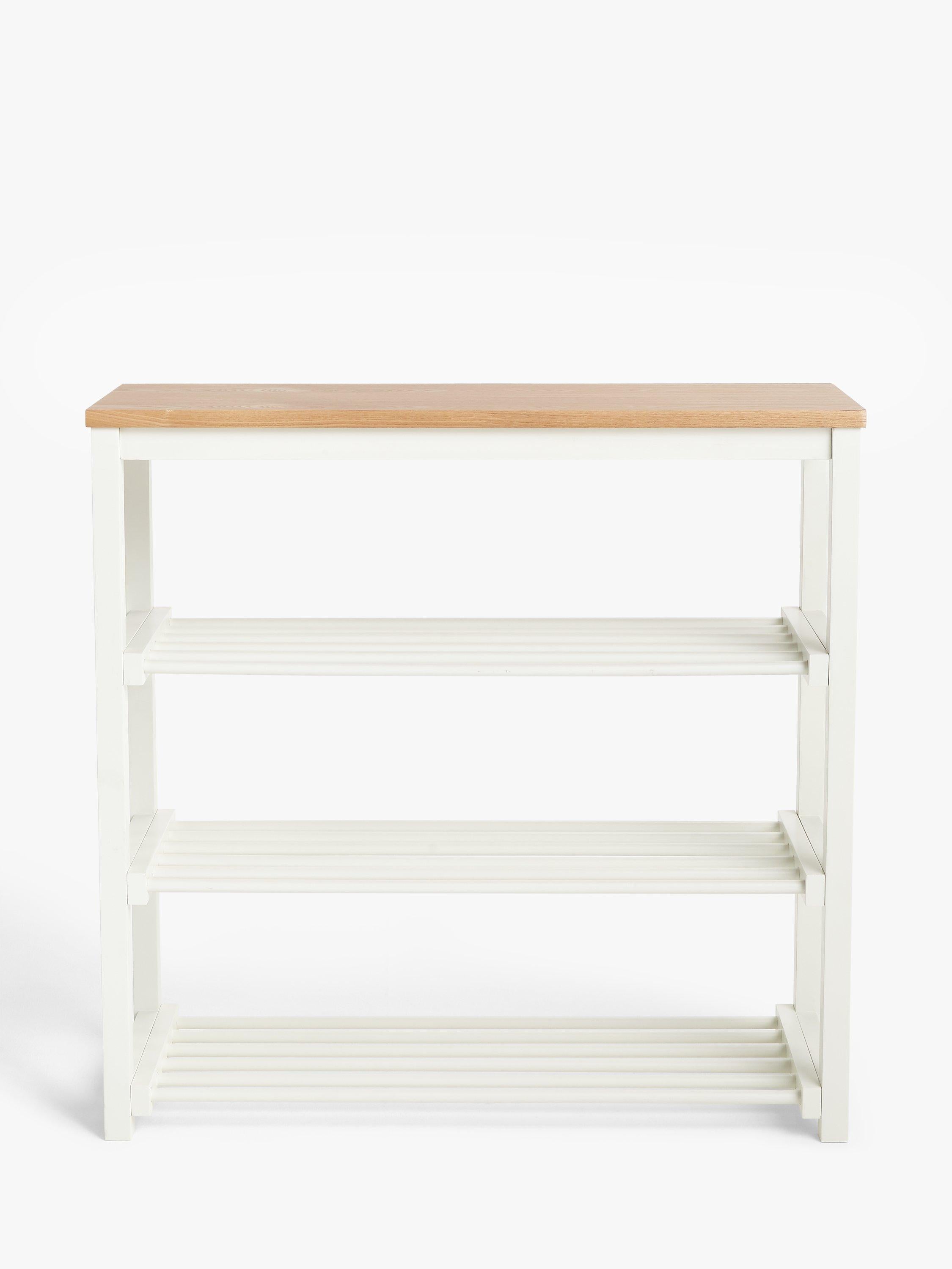 John Lewis Modern Country 4 tier shoe rack - British product