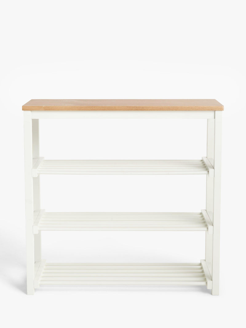 John Lewis Modern Country 4 tier shoe rack - British product