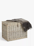 John Lewis willow storage trunk grey wash (British brand)