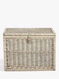 John Lewis willow storage trunk grey wash (British brand)