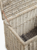 John Lewis willow storage trunk grey wash (British brand)