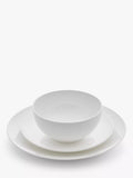 Royal Worcester bone china dinnerware set Serendipity White 12 piece - British product