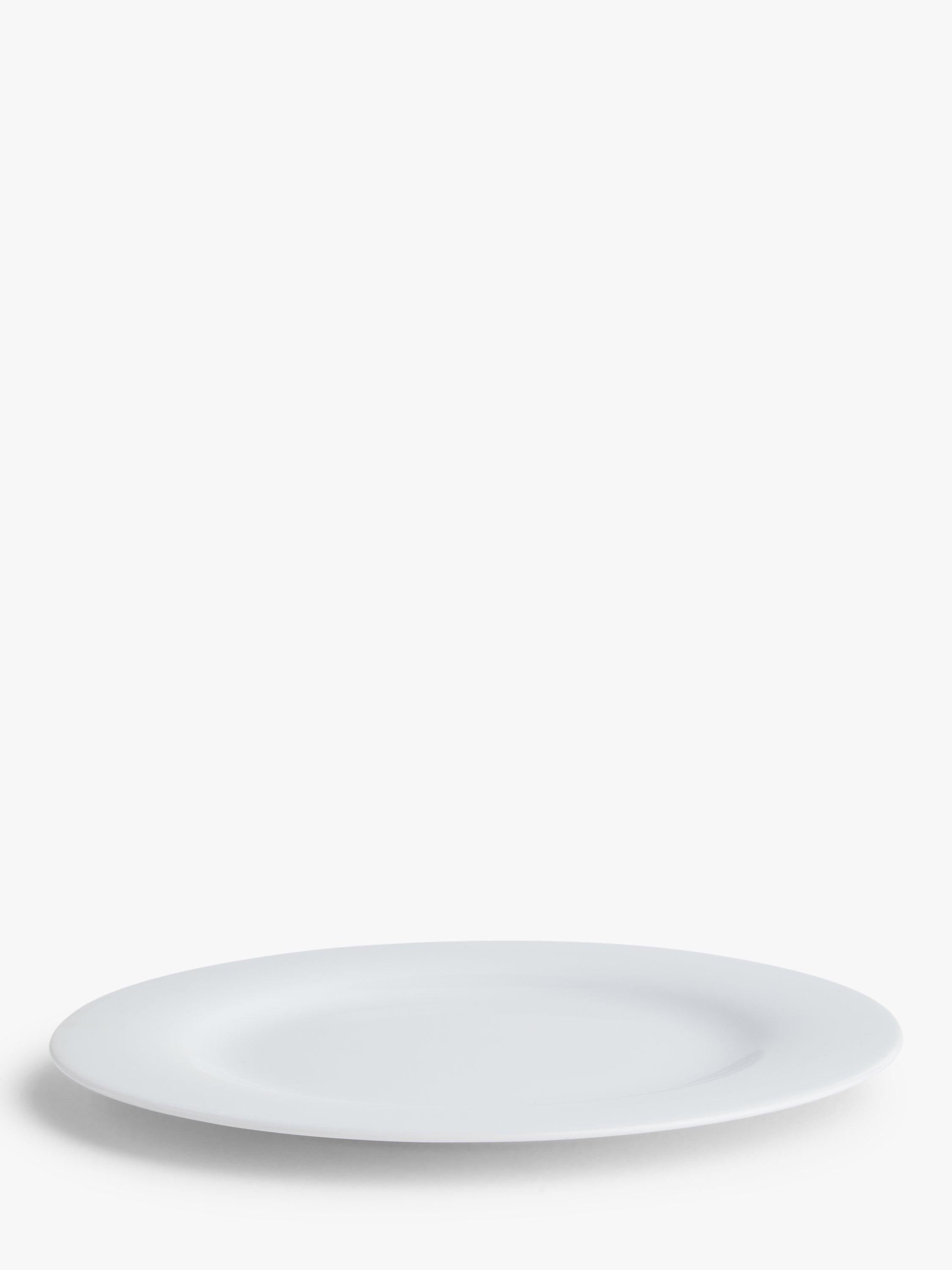 John Lewis Dine porcelain dinner plate 28cm set of 4, imported from the UK