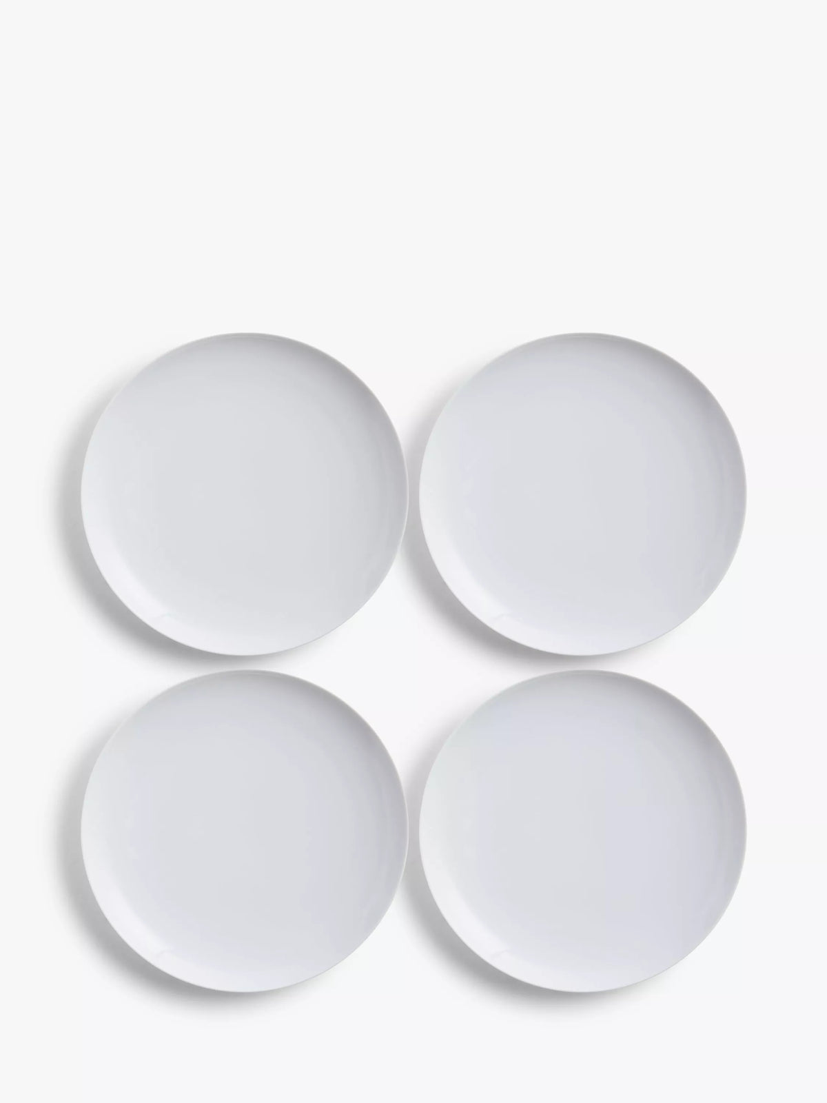 John Lewis porcelain side plates 22cm set of 4, UK version