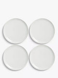 John Lewis porcelain coupe side plates 18cm set of 4, imported from the UK