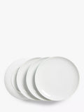 John Lewis porcelain coupe side plates 18cm set of 4, imported from the UK