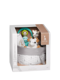 Sophie la girafe Birth Basket Gift Set, imported from the UK