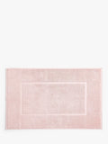 John Lewis Egyptian Cotton Bath Mat, Pale Pink