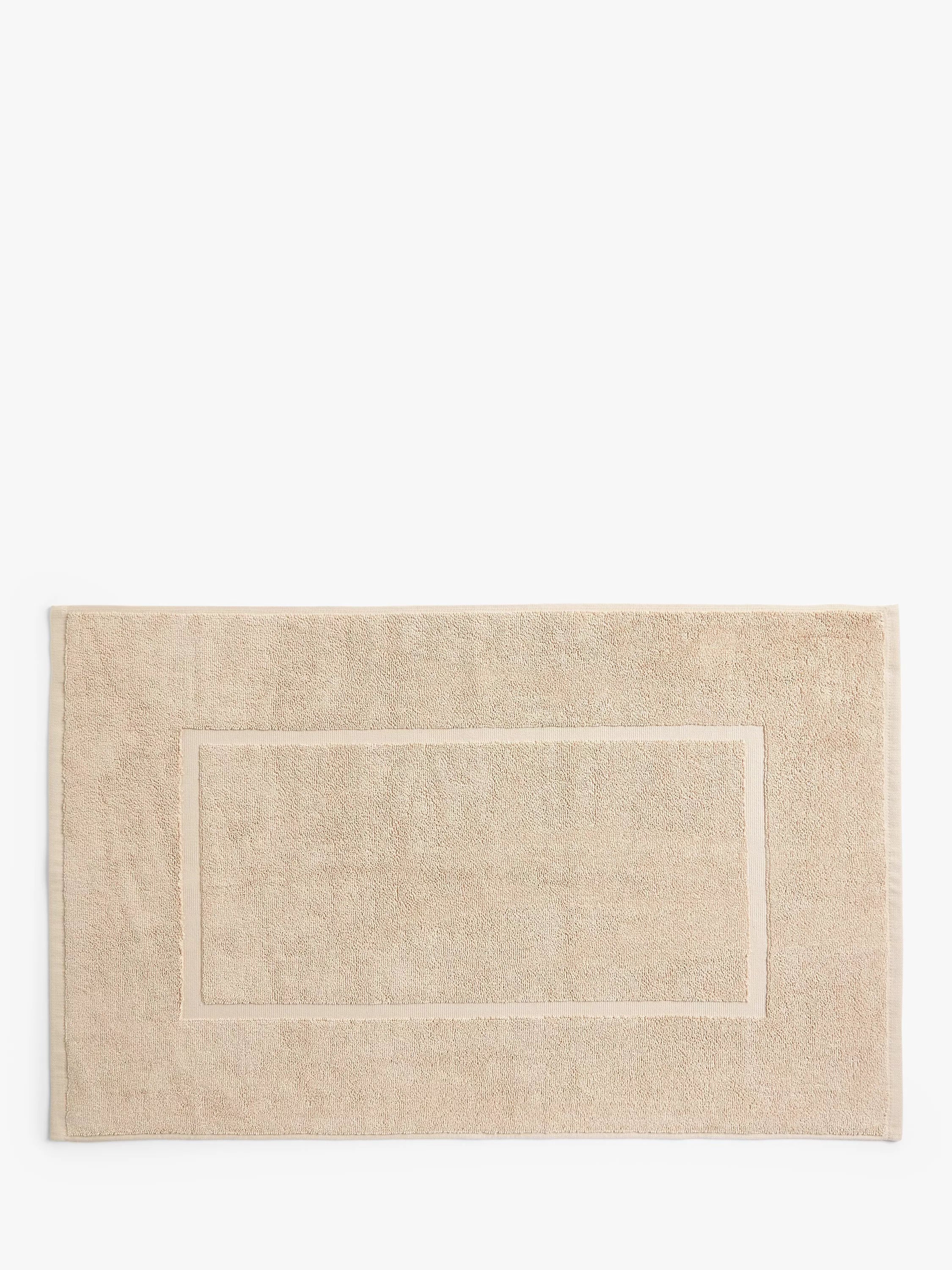 John Lewis Egyptian Cotton Bath Mat, Stone