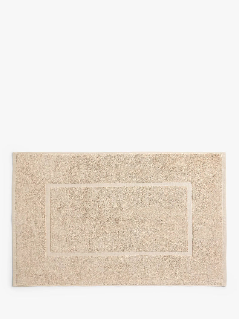 John Lewis Egyptian Cotton Bath Mat, Stone