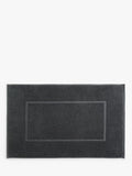 John Lewis Egyptian Cotton Bath Mat, Dark Steel