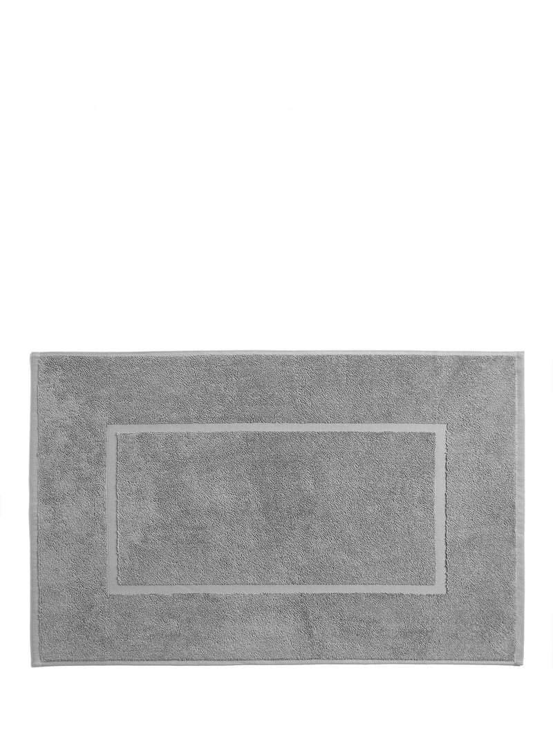 John Lewis Egyptian Cotton Bath Mat, Dove Grey