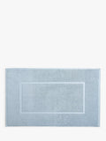 John Lewis Egyptian Cotton Bath Mat, Pale Pacific