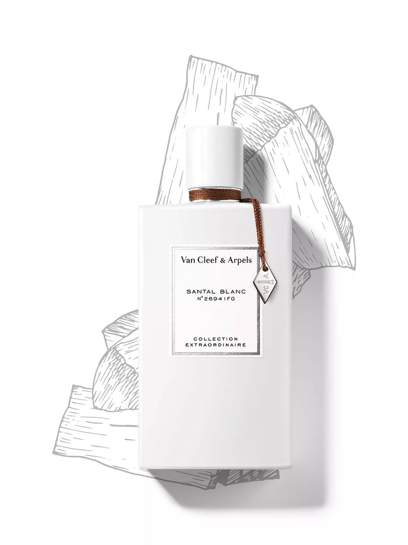 Van Cleef & Arpels Santal Blanc Eau de Parfum 75ml, imported from the UK