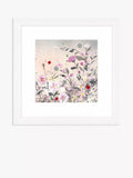 John Lewis framed print Poppy & Pinks 33.5x33.5cm, imported from the UK
