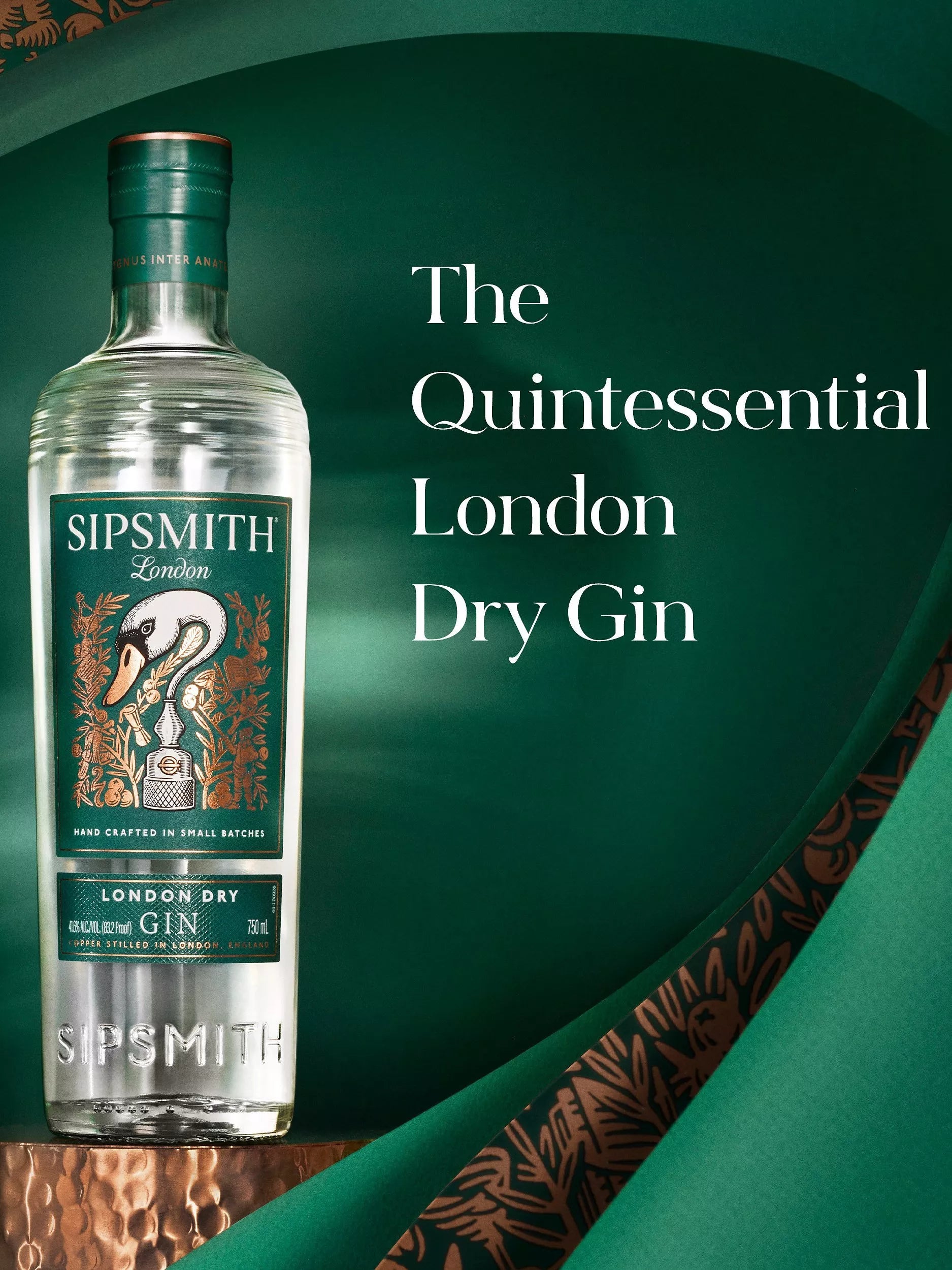 Sipsmith London Dry Gin 70cl, imported from the UK