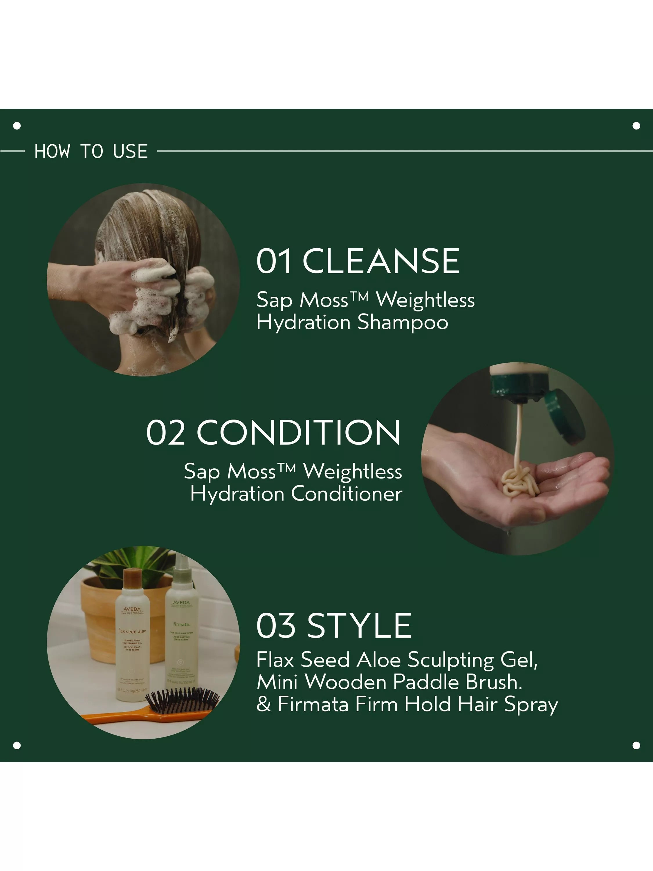 Aveda Sap Moss Weightless Hydration Shampoo 200ml (British brand)