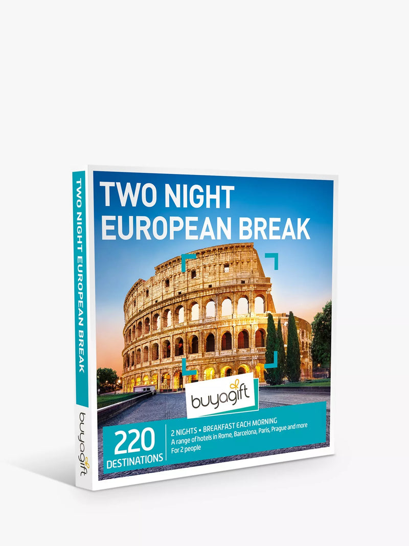 Two-Night European Hotel Break Gift Voucher for Two