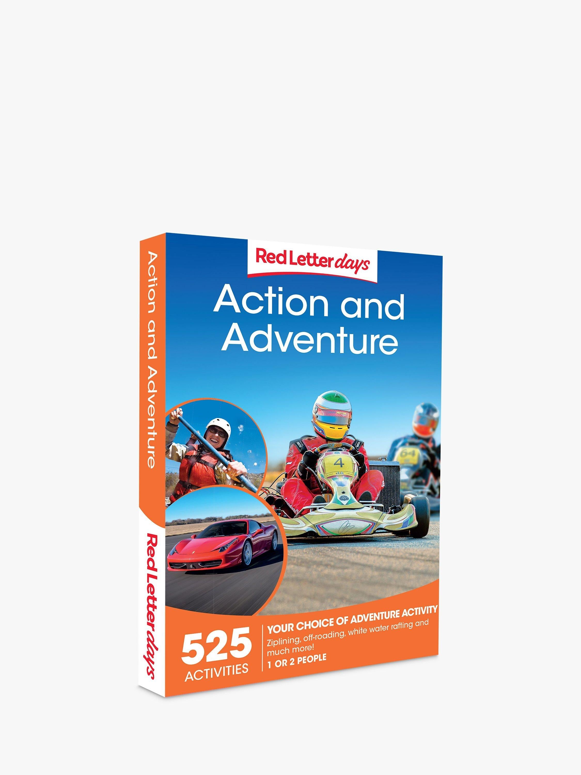 Red Letter Days action and adventure gift experience voucher, imported from the UK