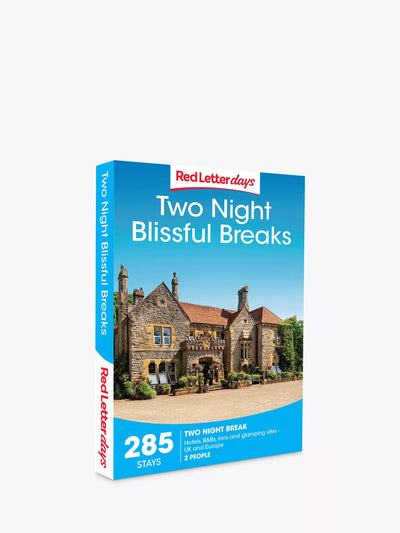 Bon expérience cadeau deux nuits d'escapade de rêve avec sélection de destinations