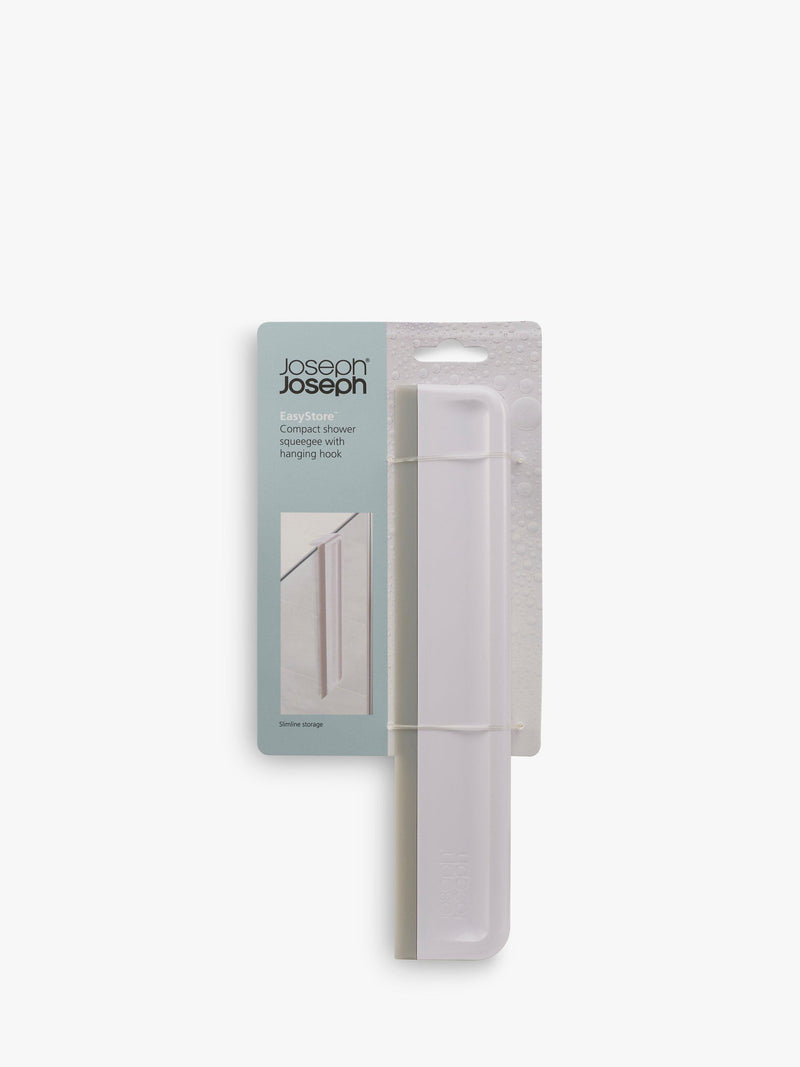 Joseph Joseph compact squeegee with silicone blade and hanging hook, UK version