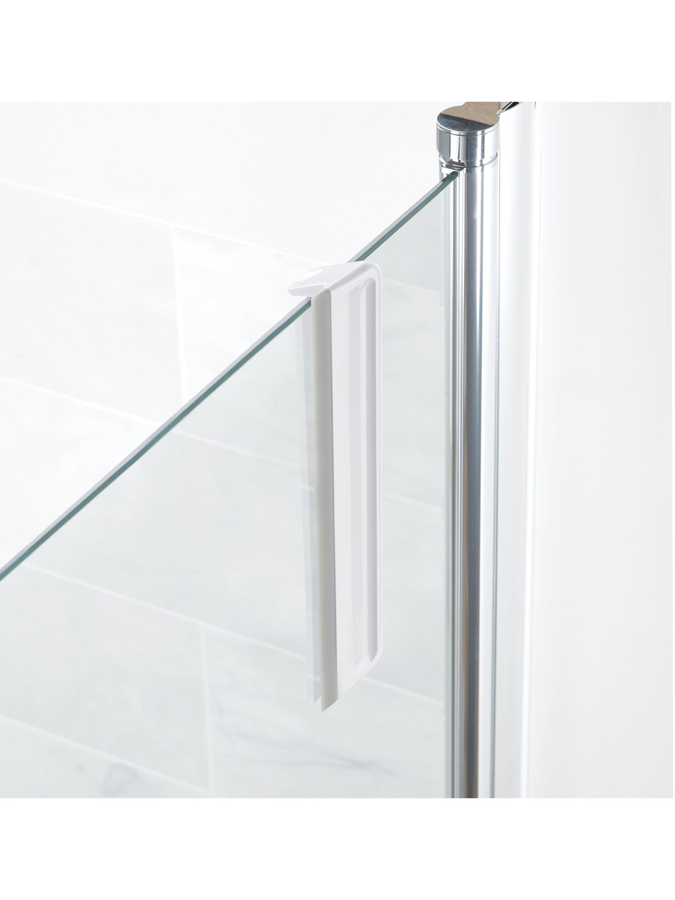 Joseph Joseph compact squeegee with silicone blade and hanging hook, UK version